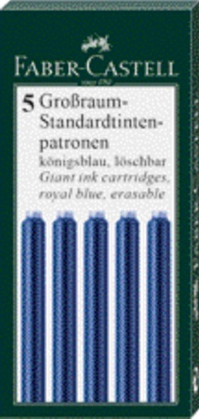 Eberhard-Faber | Tintenpatrone für Füllhalter Großraum | 185524