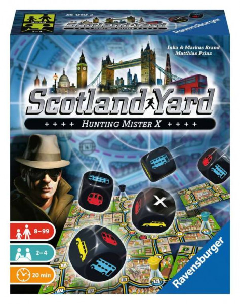 Ravensburger | Scotland Yard - Das Würfelspiel