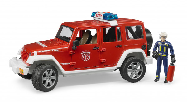 Bruder | Jeep Wrangler Unlimited Rub. Feuerwehr | 2528