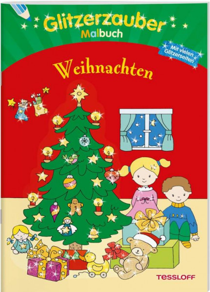 Tessloff Verlag Ragnar Tessloff GmbH & Co. KG | Glitzerzaubermalbuch. Weihnachten
