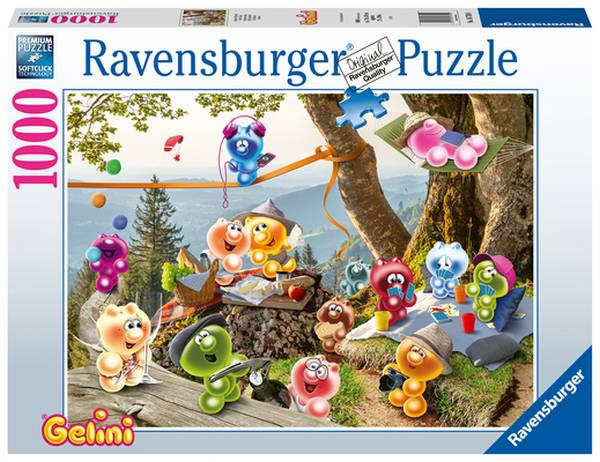 Ravensburger Puzzle | Auf zum Picknick | 1000 Teile