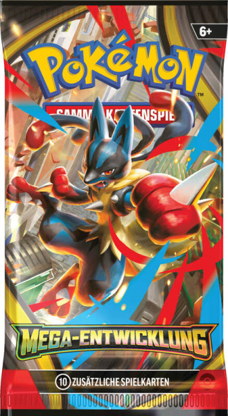 Pokemon | Sammelkarten | Mega Entwicklung 01 | Mega-Entwicklung Booster