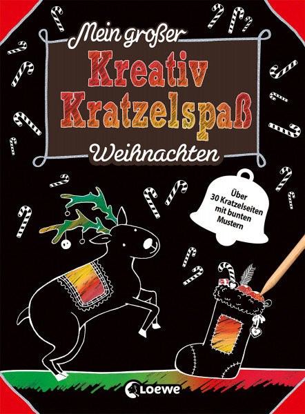 Loewe | Mein großer Kreativ-Kratzelspaß: Weihnachten | 