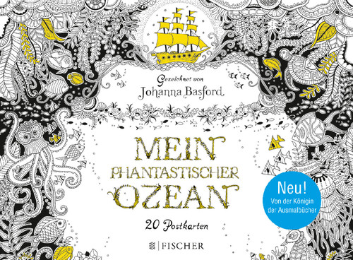 S.Fischer Verlag | Phantastischer Ozean Postkartenbuch | 3662