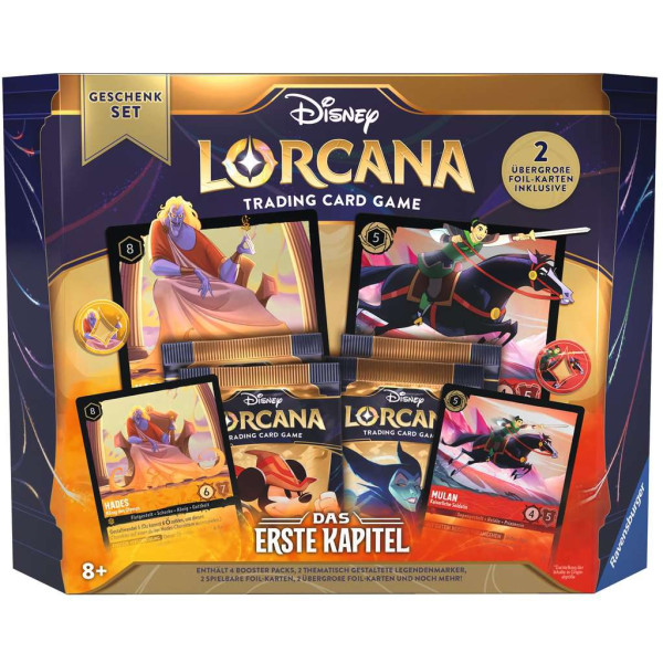 Ravensburger | Disney Lorcana: Das Erste Kapitel - Geschenk-Set (Deutsch)