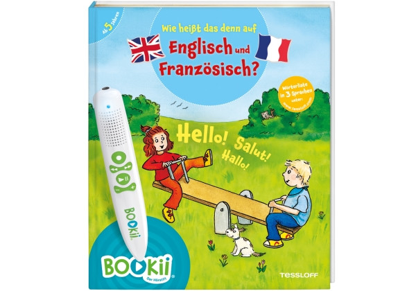 Tessloff Verlag | BOOKii Wie heißt das denn auf Englisch und Französisch?