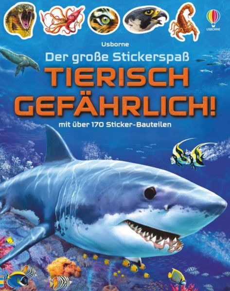 Usborne | Der große Stickerspaß: Tierisch gefährlich! | Tudhope, Simon