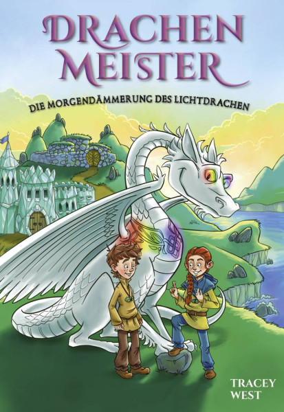 adrian & wimmelbuchverlag | Drachenmeister 24: Die Morgendämmerung des Lichtdrachen | West, Tracey
