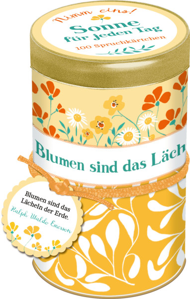 Coppenrath | Sprüchedose - Nimm eins! Sonne für jeden Tag (Kärtchen)