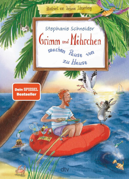 dtv Verlagsgesellschaft | Grimm und Möhrchen machen Pause von zu Hause | Schneider, Stephanie