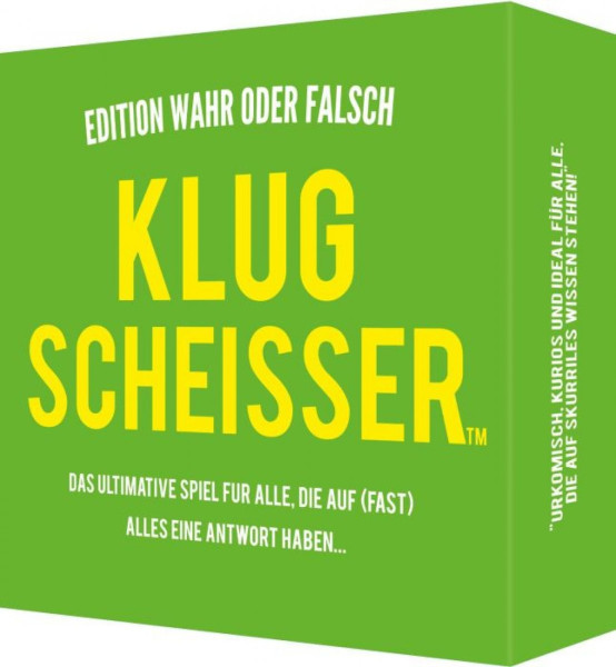 Pegasus Spiele |Klugscheisser - Wahr oder Falsch Edition | KYL43028