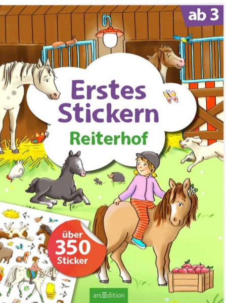 arsEdition | Erstes Stickern Reiterhof