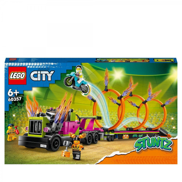 LEGO® | City  Stunttruck mit Feuerreifen-Challenge | 60357
