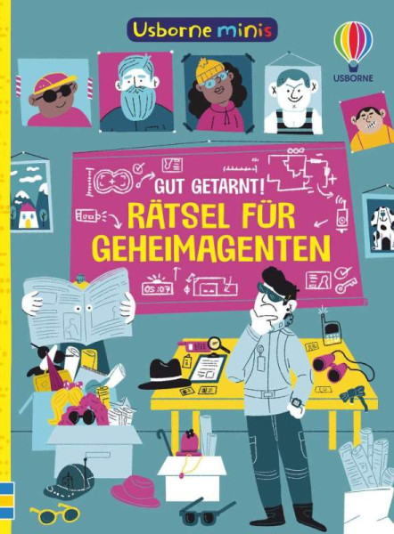 Usborne | Usborne Minis: Gut getarnt! Rätsel für Geheimagenten | Tudhope, Simon