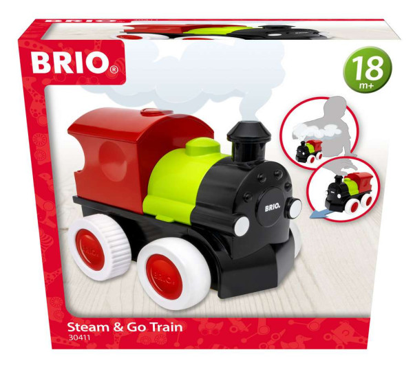 Ravensburger | BRIO Push & Go Zug mit Dampf | 63041100