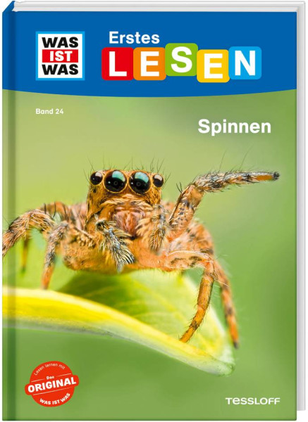 Tessloff Verlag Ragnar Tessloff GmbH & Co. KG | WAS IST WAS Erstes Lesen Band 24. Spinnen | Braun, Christina