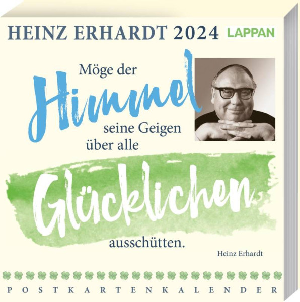Lappan | Heinz Erhardt Postkartenkalender 2024 | Erhardt, Heinz