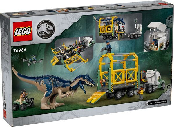 LEGO® | Jurassic World™  Dinosaurier-Missionen: Allosaurus-Transporter | 76966