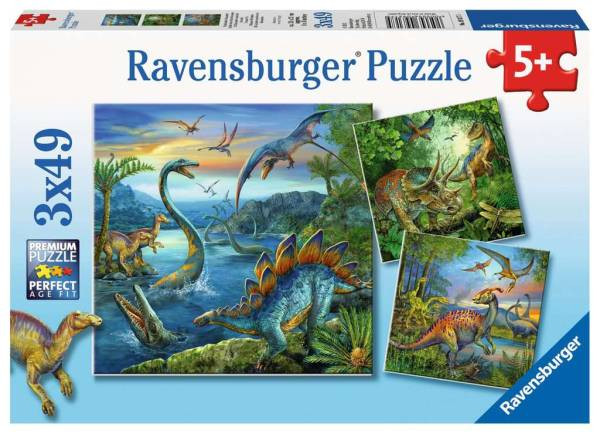 Ravensburger Puzzle | Faszination Dinosaurier | 49 Teile | 093175