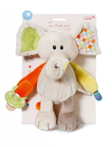 Nici | Activity Schmusetier Elefant 23 cm | 39704