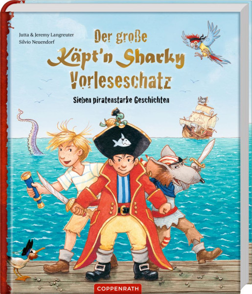 Coppenrath | Der große Käpt'n Sharky Vorleseschatz | Langreuter, Jutta; Langreuter, Jeremy