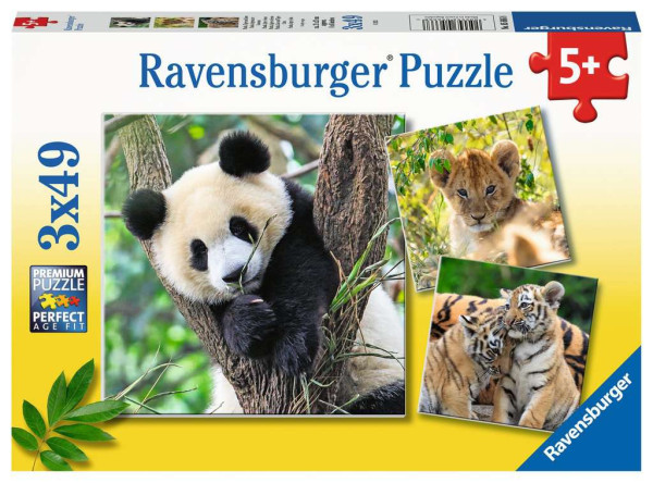 Ravensburger | Panda, Tiger und Löwe | 5666