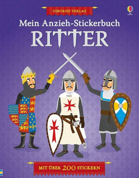 Usborne | Mein Anzieh-Stickerbuch: Ritter