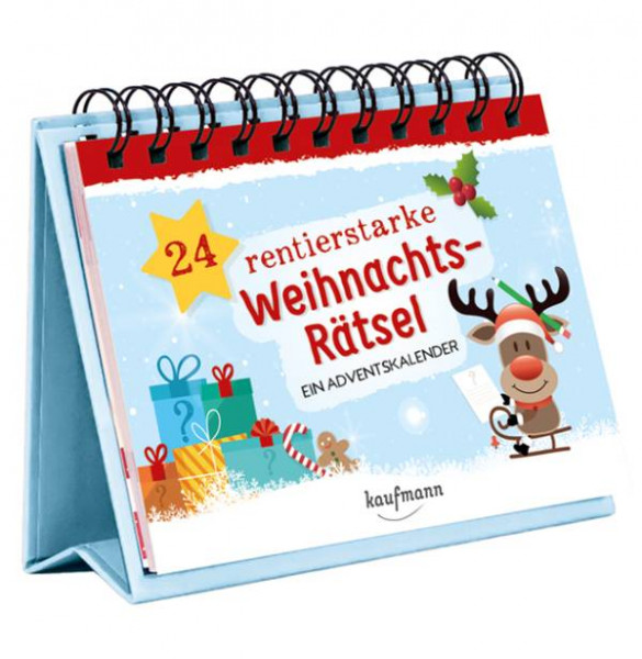 Kaufmann, Ernst | 24 rentierstarke Weihnachtsrätsel. Ein Adventskalender