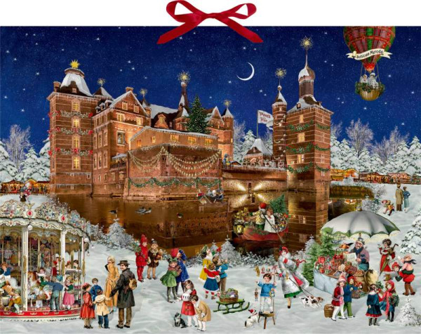 Coppenrath | Wand-Adventskalender – Weihnachtszauber auf dem Schloss | 