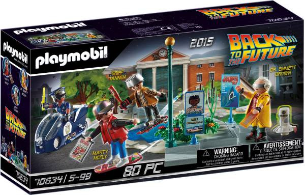 Playmobil | Back to the Future Part II Verfolgung mit Hoverboard | 70634