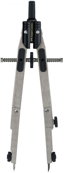 Faber Castell - Schnellverstellzirkel - silber