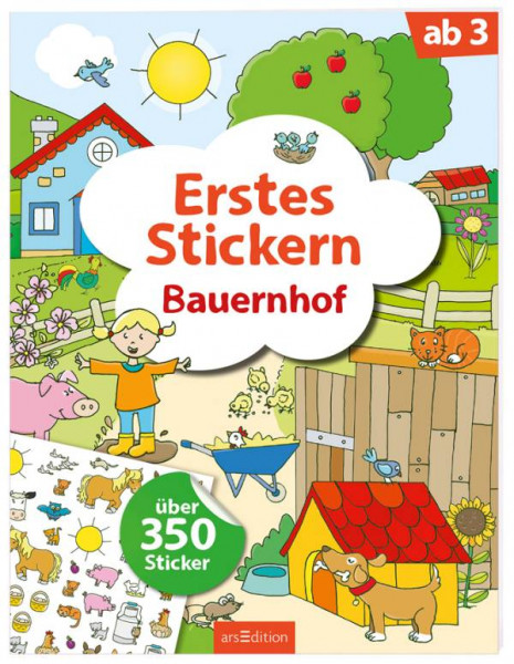 Ars Edition | Erstes Stickern Bauernhof | 131730