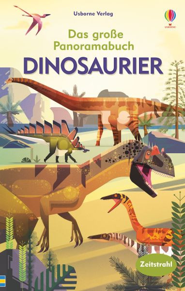 Usborne | Das große Panoramabuch: Dinosaurier