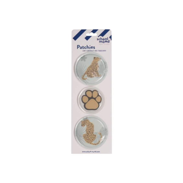 School-Mood | 3er Patchy-Set Leopard