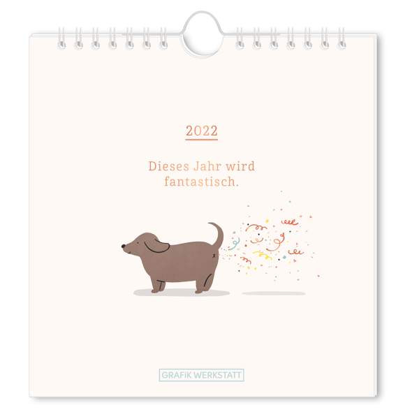 Grafik-Werkstatt | Postkartenkalender 2022 Dieses Jahr wird fantastisch.