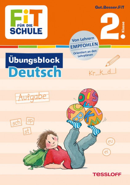 Tessloff Verlag Ragnar Tessloff GmbH & Co. KG | FiT FÜR DIE SCHULE: Übungsblock Deutsch 2. Klasse