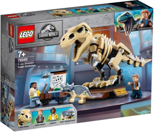 LEGO® | Jurassic World#  T. Rex-Skelett in der Fossilienausstellung | 76940