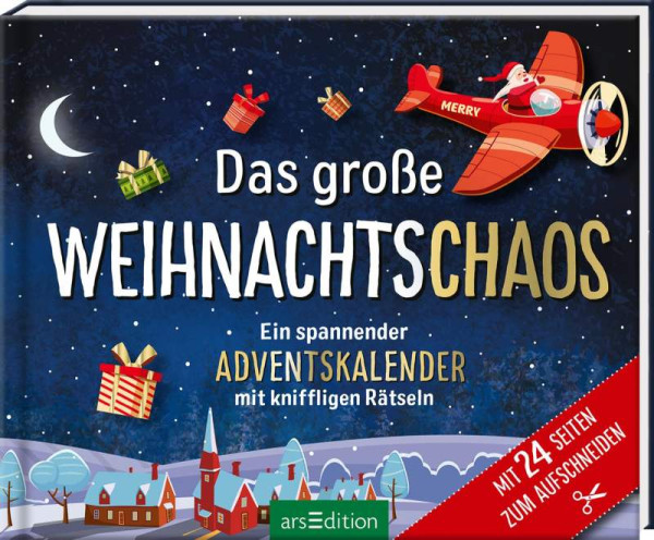 arsEdition | Das große Weihnachtschaos. Adventskalender | Schlitt, Christine
