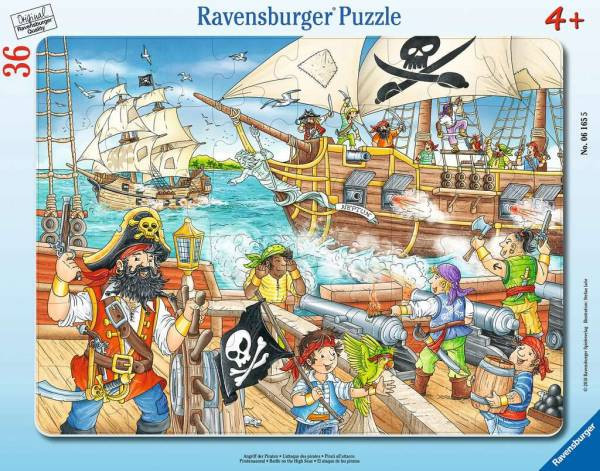 Ravensburger | Rahmenpuzzle Angriff der Piraten