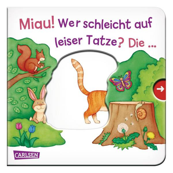 Carlsen | Miau! Wer schleicht auf leiser Tatze? Die ... Katze! - Großausgabe - ab 18 Monaten