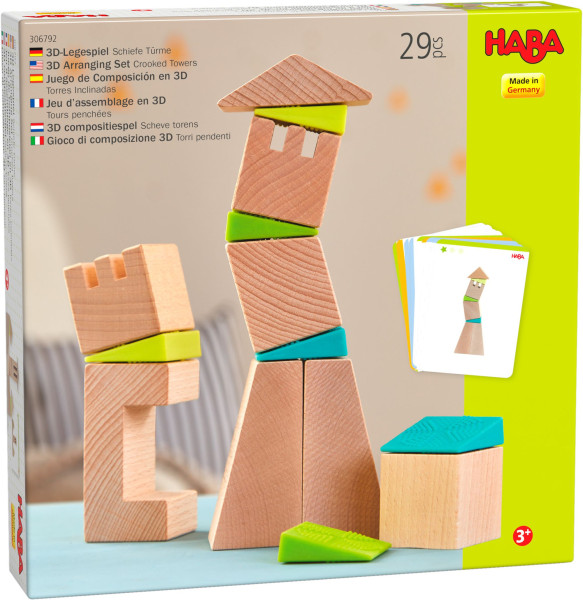 Haba | 3D-Legespiel Schiefe Türme