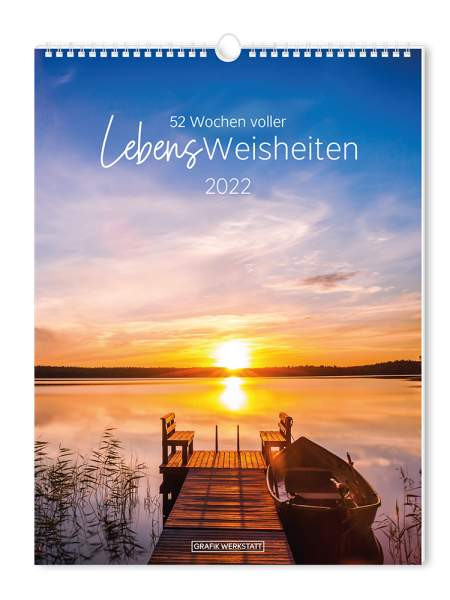 Grafik-Werkstatt | Wochenkalender 2022 LebensWeisheiten