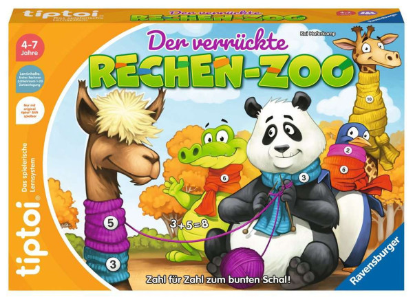 Ravensburger | tiptoi® Der verrückte Rechen-Zoo