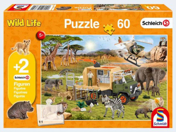Schmidt | Puzzle 60T | Schleich Wild Life | 60156384