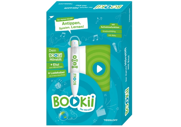 Tessloff Verlag | BOOKii Der Hörstift. Mit vielen vorinstallierten Titeln und für alle weiteren Produkte der BOOKii-Welt!