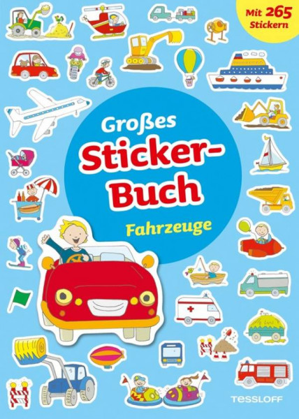 Tessloff | Großes Stickerbuch. Fahrzeuge