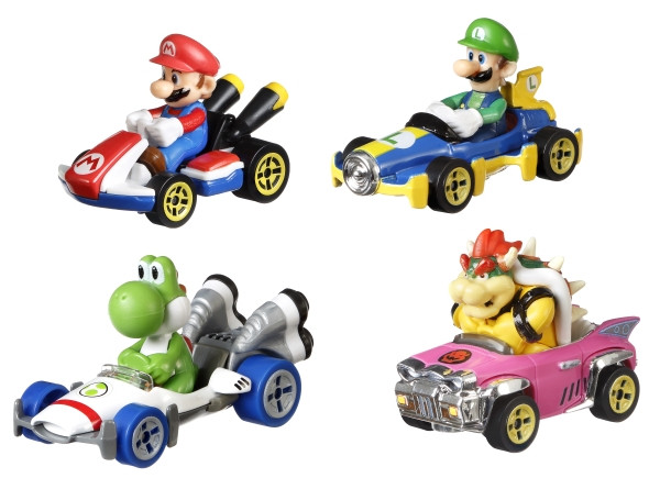 Mattel | HW Mario Kart Replica 1:64 Die-Cast Sort | GBG25