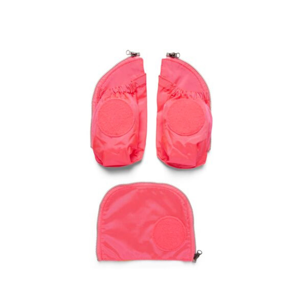 ergobag | Fluo Seitentaschen Zip-Set | Pink