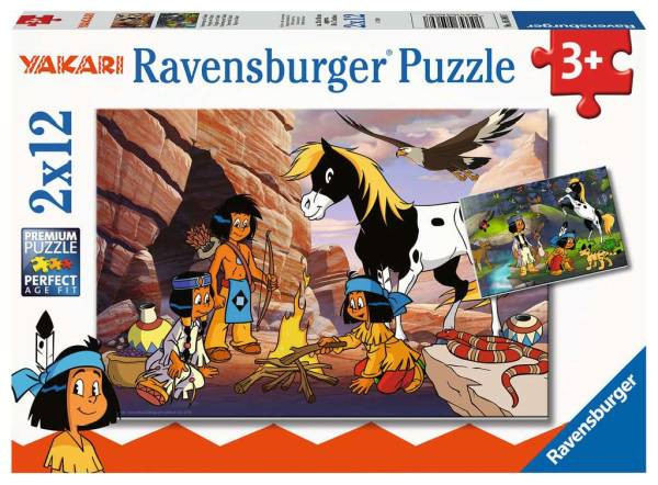 Ravensburger Puzzle | Unterwegs mit Yakari | 12 Teile