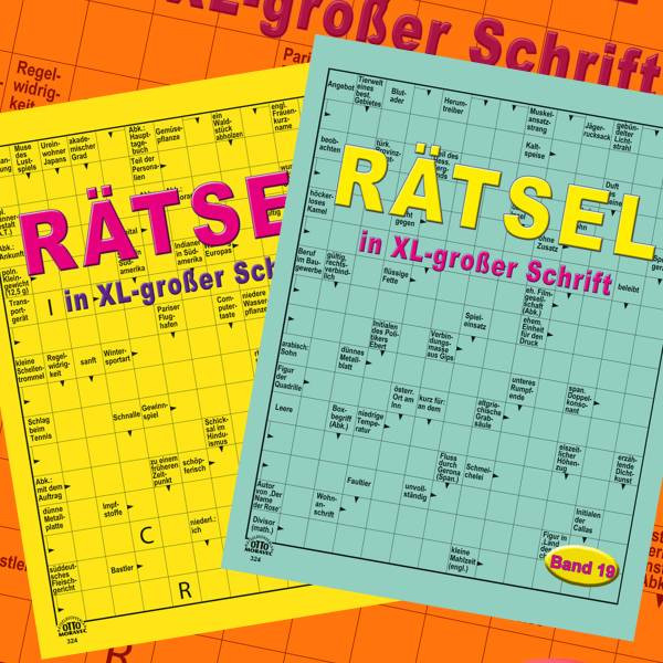 Nova MD | XL-Rätsel - Schwedenrätsel in großer Schrift